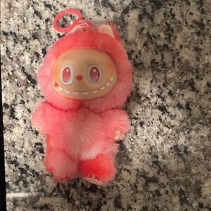 Labubu pink keychain (REAL)